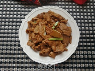 蚝油炒肉片的做法步骤：8