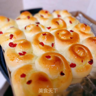 蔓越莓干餐包的做法步骤：12