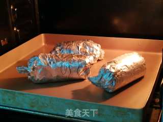 蜜汁鸡卷的做法步骤：10