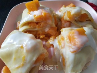芒果酸奶千层的做法步骤：9