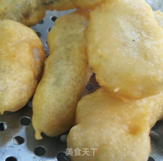 酥脆九肚鱼的做法步骤：6
