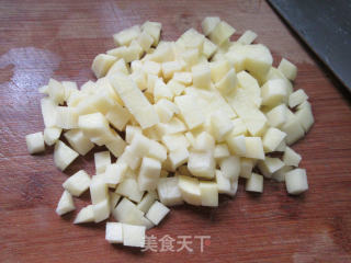酸豆角炒土豆的做法步骤：3