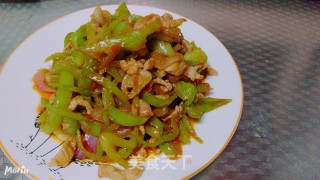 青椒肉丝的做法步骤：3