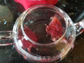 芙蓉花茶的做法步骤：4