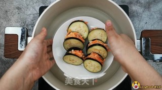 三文鱼蒸茄盒的做法步骤：9