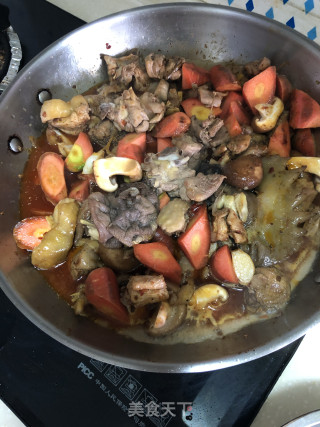 胡萝卜烧鸡的做法步骤：9