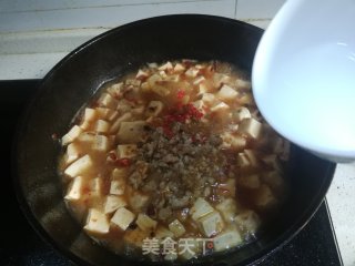 麻婆豆腐的做法步骤：9