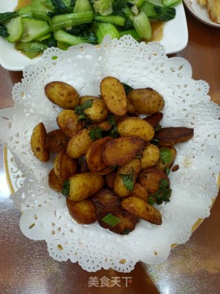 炕土豆的做法步骤：6