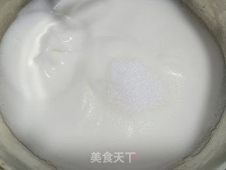 冰酪戚风蛋糕的做法步骤：8