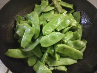 家常炖油豆角的做法步骤：4