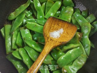 家常炖油豆角的做法步骤：5