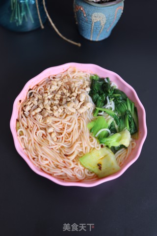 水煮肉丝米粉的做法步骤：9