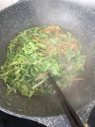 包菜拌鸡丝的做法步骤：4