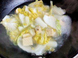 北极虾娃娃菜粉丝煲的做法步骤：9
