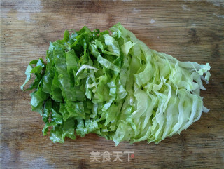 香菇肉片青菜粥的做法步骤：8