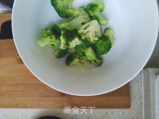 西兰花炒肉皮的做法步骤：8