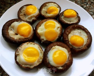 香菇蒸鹌鹑蛋的做法步骤：8