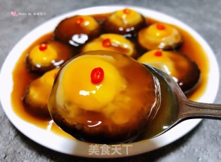 香菇蒸鹌鹑蛋的做法步骤：12