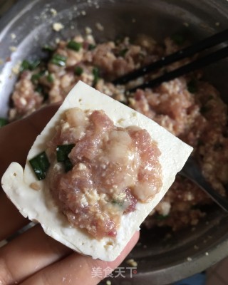 客家酿豆腐的做法步骤：7