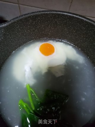榨菜鸡蛋汤米粉的做法步骤：5