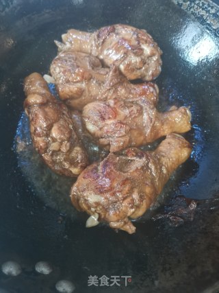 红烧鸡腿的做法步骤：4