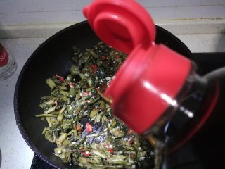 扑空心菜的做法步骤：5