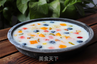 教你在家做炒酸奶，不需要炒冰机的做法步骤：4