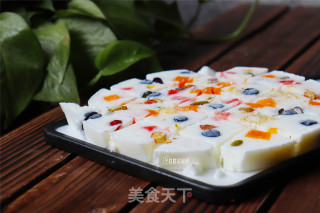 教你在家做炒酸奶，不需要炒冰机的做法步骤：5