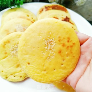 全麦玉米面小松饼的做法步骤：9