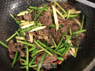双笋牛肉的做法步骤：7
