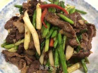 双笋牛肉的做法步骤：8