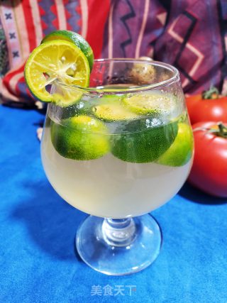 冰青柠蜂蜜水的做法步骤：6