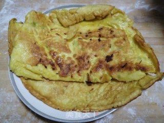 简单的鸡蛋面糊饼的做法步骤：7