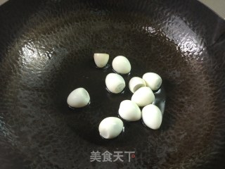 虎皮鹌鹑蛋盖菜心的做法步骤：8