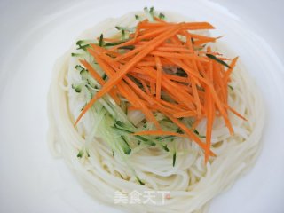 蔬菜凉面的做法步骤：8