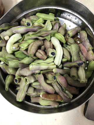 清烧四季豆的做法步骤：1