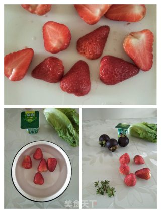 生菜山竹沙拉的做法步骤：2