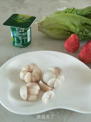 生菜山竹沙拉的做法步骤：3