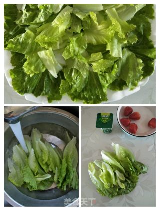 生菜山竹沙拉的做法步骤：4