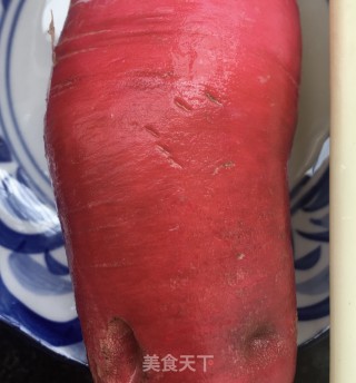 水萝卜拌油渣的做法步骤：8