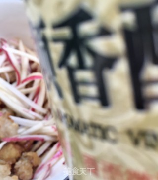 水萝卜拌油渣的做法步骤：14