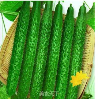芝麻酱黄瓜的做法步骤：1