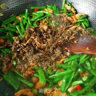 梅干菜烧四季豆的做法步骤：12