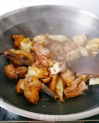 板栗烧鸡的做法步骤：7