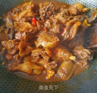板栗烧鸡的做法步骤：10