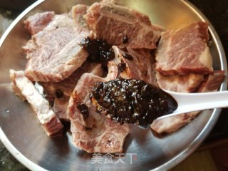 黑椒蒸牛仔骨的做法步骤：3