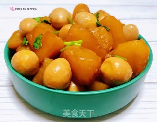 土豆炖鹌鹑蛋的做法步骤：10