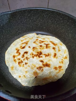 青瓜培根手抓饼的做法步骤：3