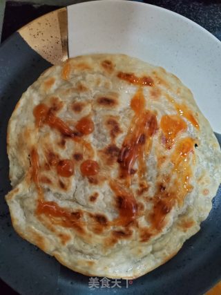 青瓜培根手抓饼的做法步骤：6