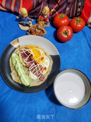 青瓜培根手抓饼的做法步骤：12